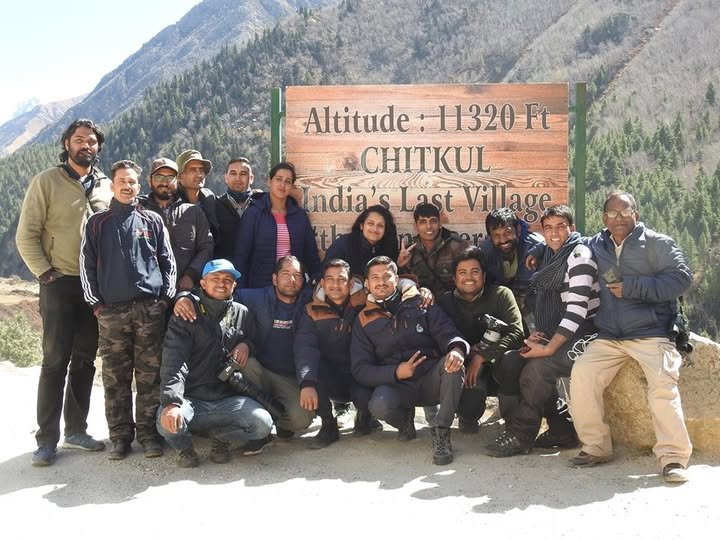 2nd Himachal Bird Festival team at Chitkul, India's Last Village
